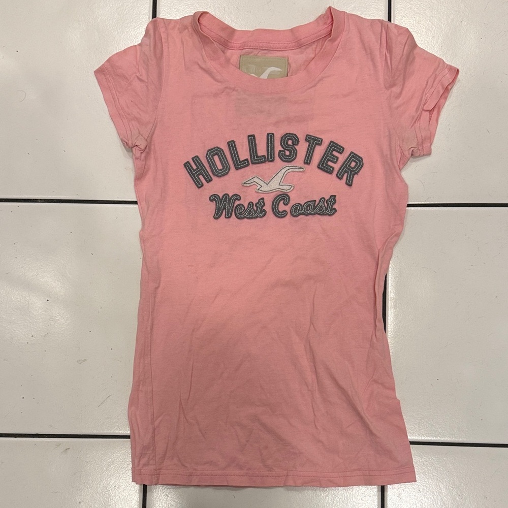 Hollister West Coast Pink Junior Tee
